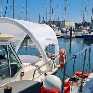 Tendalino gonfiabile DECKTENT per ponte di prua per Barca e Yacht