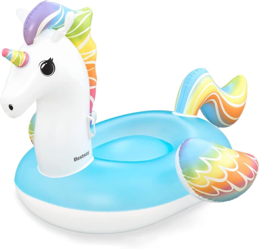 Bestway 41113 Cavalcabile da piscina XL Unicorno 2,24 m x 1,64 m