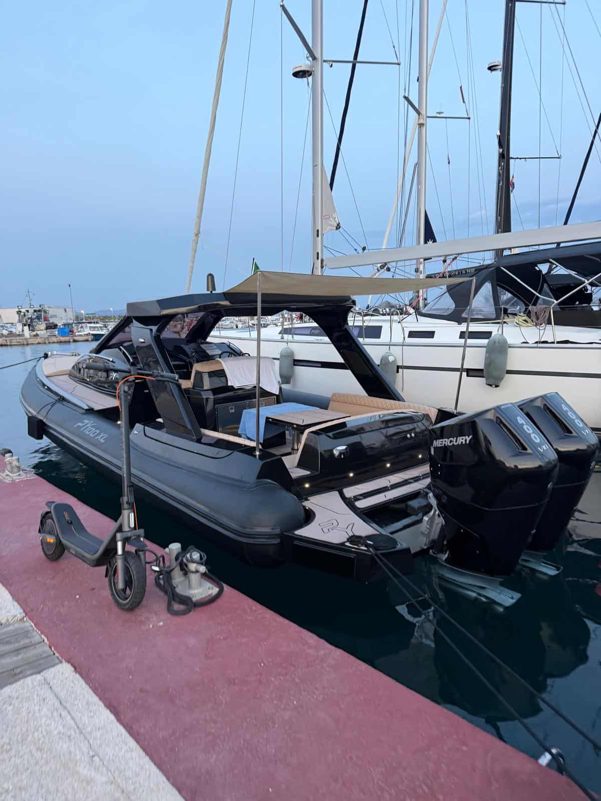 PY100 XL dettaglio interno